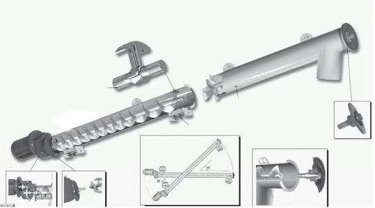 螺旋输送机原理图